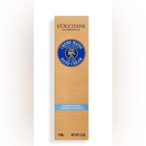 NIB L'Occitane Shea Butter Hand Cream , 2.5oz